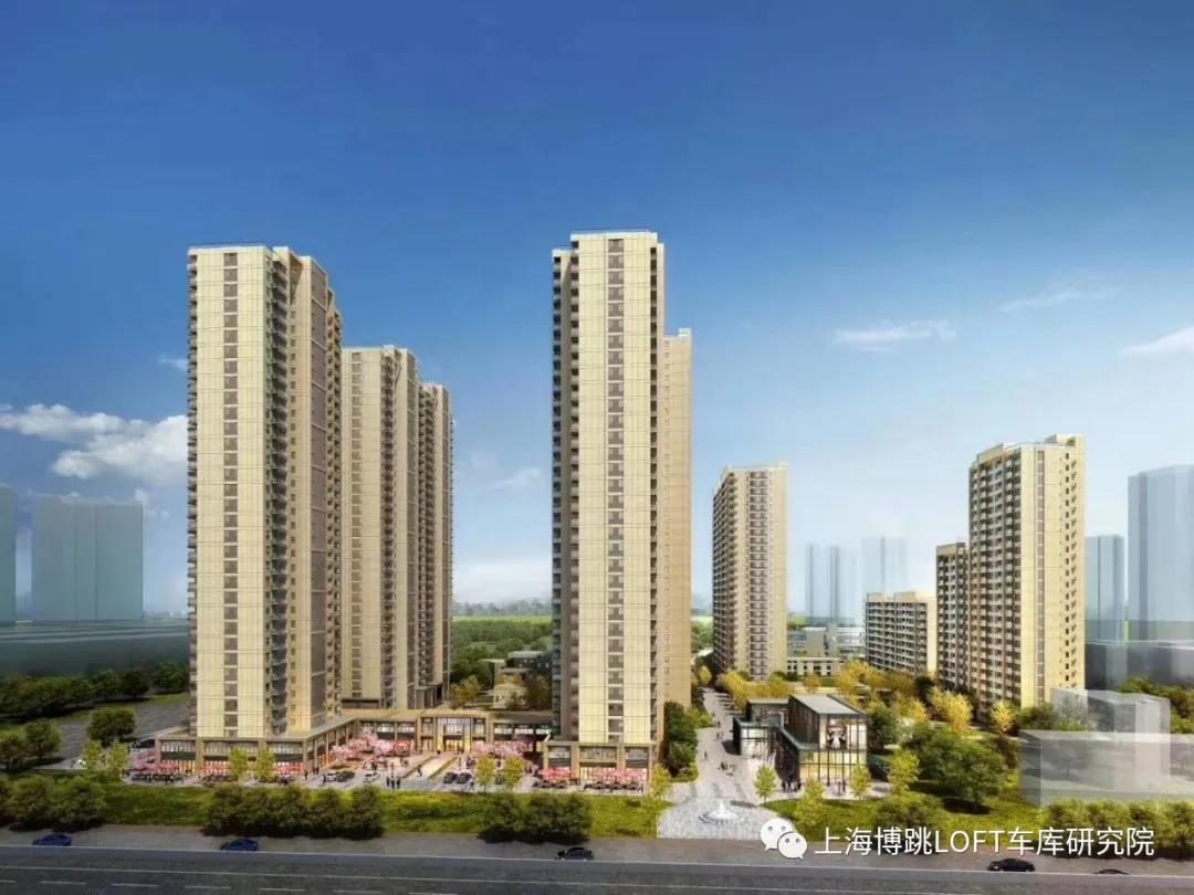 宜春采用了LOFT车库武汉当代集团春风十里项目现已结构封顶！